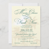 M&F Trouw Champagne Schittering Kaart (Achterkant)