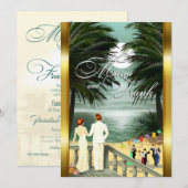 M&F Trouw Champagne Schittering Kaart (Voorkant / Achterkant)