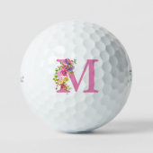 M Floral Golfballen (Voorkant)