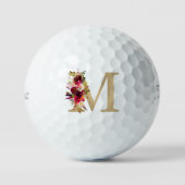 M Floral Golfballen (Voorkant)