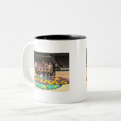 M.Fraser Tweekleurige Koffiemok (Voorkant links)