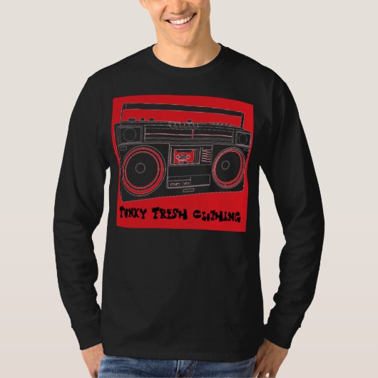 m_front_detail, Funky Fresh Clothing T-shirt (Voorkant)
