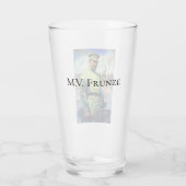 M. Frunze - sovjetlegerofficier, stichter van het  Glas (Achterkant)