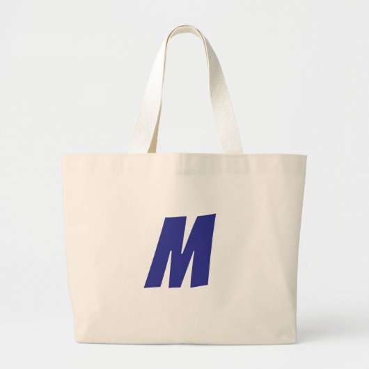 M-Geïnspireerde Chic: Customized Tas (Voorkant)