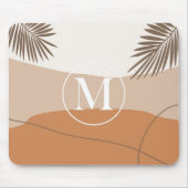M - Hoofdmonogram Metter M Abstract Ontwerp Muismat (Voorkant)