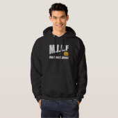 M I L F Man Ik hou van Frybread Hoodie (Voorkant volledig)