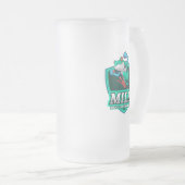 M.I.L.F. - Man, ik hou van kikkers Matglas Bierpul (Voorkant rechts)