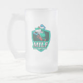 M.I.L.F. - Man, ik hou van kikkers Matglas Bierpul (Links)