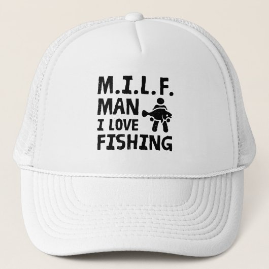 M.I.L.F. - Man waar ik van hou Trucker Pet (Voorkant)