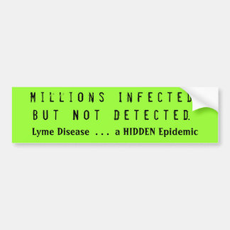 M i l j o e n e n   B e s m e t t i n gM a a r   N Bumpersticker