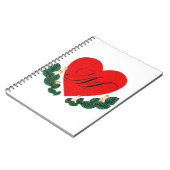 M in het hart notitieboek (Linkerzijde)