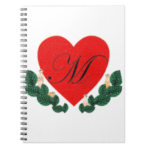 M in het hart notitieboek