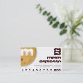 M - Initiaal Letter Foamy Coffee Cup Loyalty Punch (Staand voorkant)