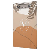 M - Initiaal Monogram Letter M Abstract Design Klembord (Links)