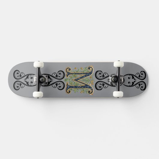 M.initials Persoonlijk Skateboard (Horizontaal)