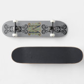 M.initials Persoonlijk Skateboard (Horizontaal)