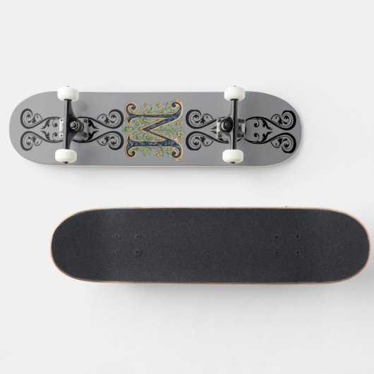 M.initials Persoonlijk Skateboard (Horizontaal)