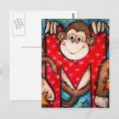 M is voor aap briefkaart (Voorkant / Achterkant)