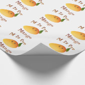 M is voor Mango Cadeaupapier (Hoek)