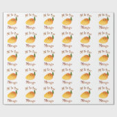 M is voor Mango Cadeaupapier (Vlak)