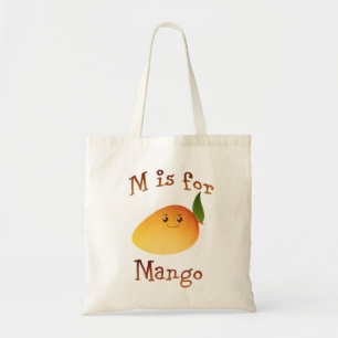 M is voor Mango Tote Bag