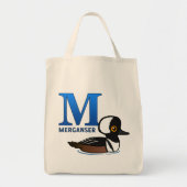 M is voor Merganser Tote Bag (Voorkant)