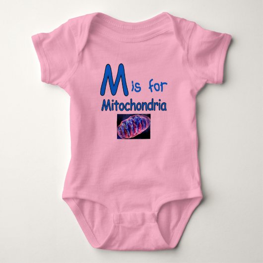 M is voor Mitochondria Romper (Voorkant)