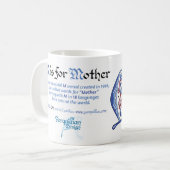 M is voor Moeder Mok (Voorkant links)