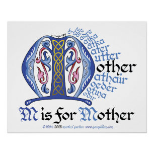 "M is voor moeder" Poster