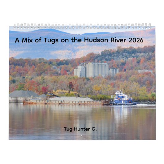 M Ix of Tugs on The Hudson River 2026 Calendar Kalender (Hoes)
