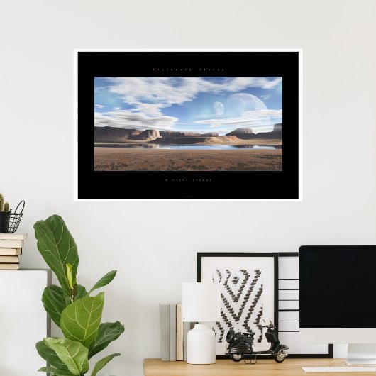 m-klasse planeet poster (Thuiskantoor)