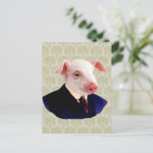 M. Langdon - Varken: Briefkaart (Staand voorkant)