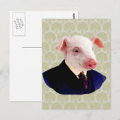 M. Langdon - Varken: Briefkaart (Voorkant / Achterkant)