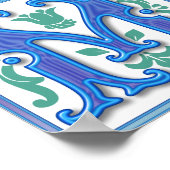 M - letter M Poster (Hoek)