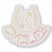 M&M Cycles Decal Sticker (Voorkant)
