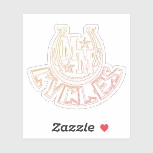 M&M Cycles Decal Sticker (Vel)