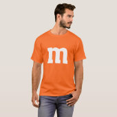 M & M Groep Kostuum Carnaval Vermomming Halloween T-shirt (Voorkant volledig)