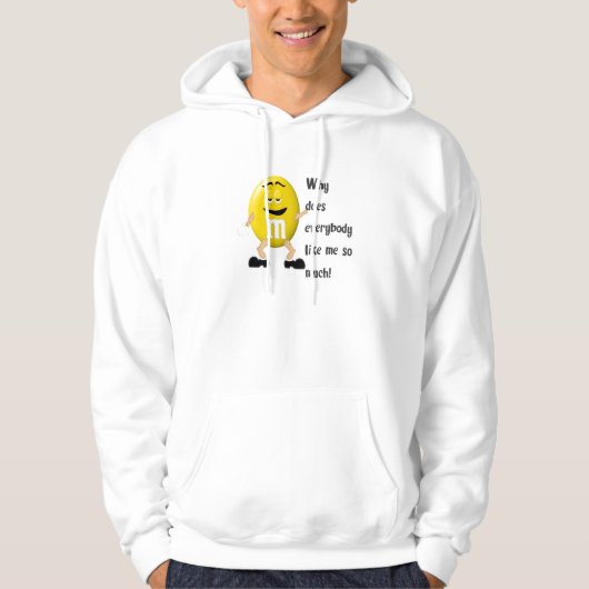 M&M waarom Hoodie (Voorkant)