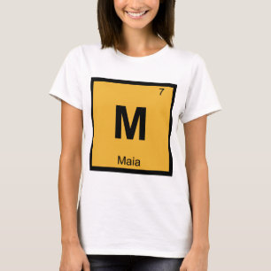 M - Maia palades Chemistry Periodic Table T-shirt