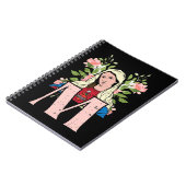 M Mary Virgin Sacred Heart Jesus Religieuze Cathol Notitieboek (Linkerzijde)