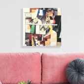 M. Matuischin Canvas Afdruk (Insitu (Woonkamer))