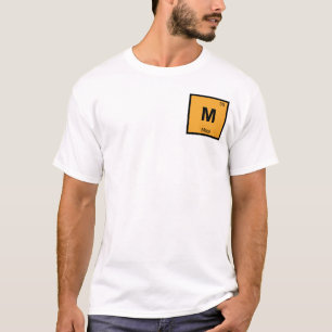 M - Maui Hawaii Scheikunde Periodiek Systeem Symbo T-shirt