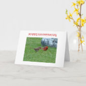 M. & Mevr. Cardinal, GELUKKIG JUBILEUM Kaart (Gele Bloem)