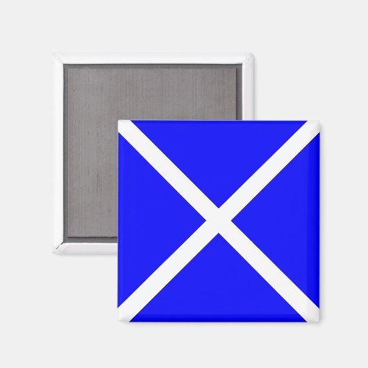"M" (Mike) Vlag Code van seinen Magneet (Voorkant / Achterkant)