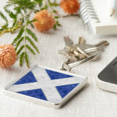 M Mike Waterverf Nautical Signal Maritime Vlag Sleutelhanger (Zijkant)