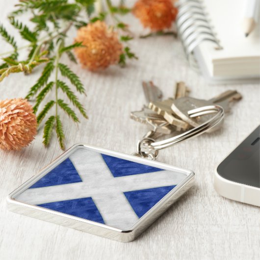 M Mike Waterverf Nautical Signal Maritime Vlag Sleutelhanger (Zijkant)