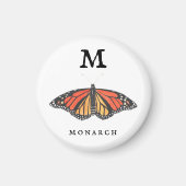 "M"-monarch Magneet (Voorkant)
