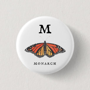 "M"-monarch Ronde Button 3,2 Cm