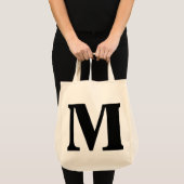 "M" MONOGRAM BAG TOTE BAG (Voorkant (product))