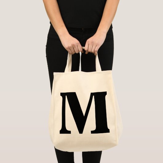 "M" MONOGRAM BAG TOTE BAG (Voorkant (product))